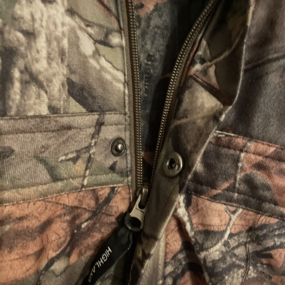 Trail Crest Soft Oak Camo Highland Timber 2 Piece Kid Quiet Hunting Gear Bibs - Picture 13 of 16